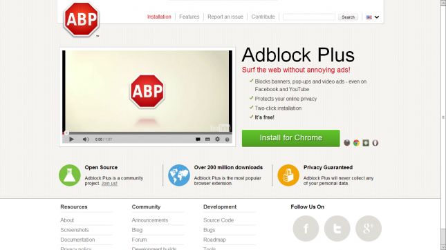 Adblock Plus-Website-on-Mevvy.com_