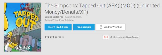 03/03/2015 13_31_36-La Simpsons_ Tapped Out (APK) (MOD) (Ilimitado Money_Donuts_XP) - Libros en Goog