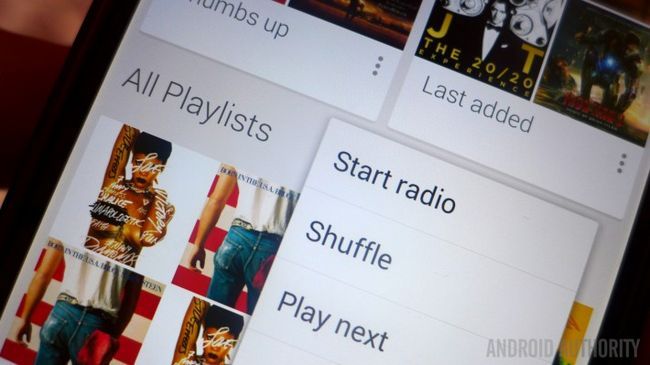 Fotografía - Google Play Music ahora le permite iniciar las estaciones de radio en base a las listas de reproducción
