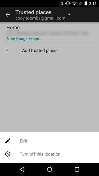 Fotografía - Google Play Servicios 7.3 añade una nueva interfaz de usuario para los lugares de confianza y hace que, finalmente, la persistente Notificación Android Wear descartable [APK Descargar]