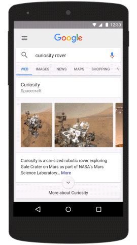 Fotografía - De Google Nuevo Diseño Idioma hace su camino hacia Android barra de búsqueda, Google ahora, y la Web móvil [Video]