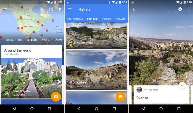 Fotografía - Google Street View se convierte en una aplicación completa En v2.0 con soporte para esférica Cámaras, Fotosfera Compartir, Y más [APK Descargar]