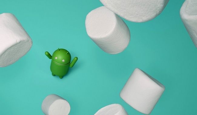 Android 6 Marshmallow cultivos lloviendo