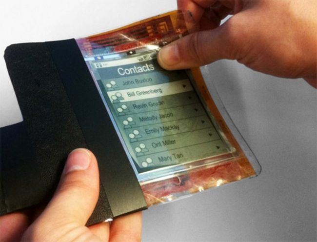 Electrónica de pantalla grafeno impresos
