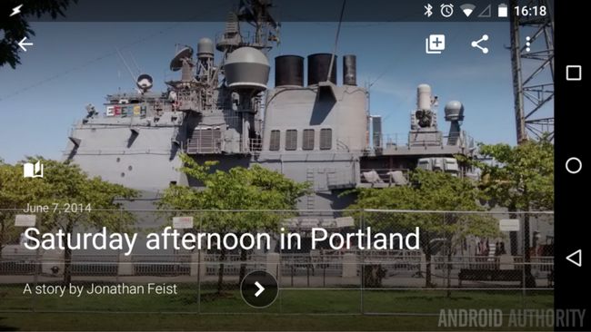 Google Fotos Historia Portland