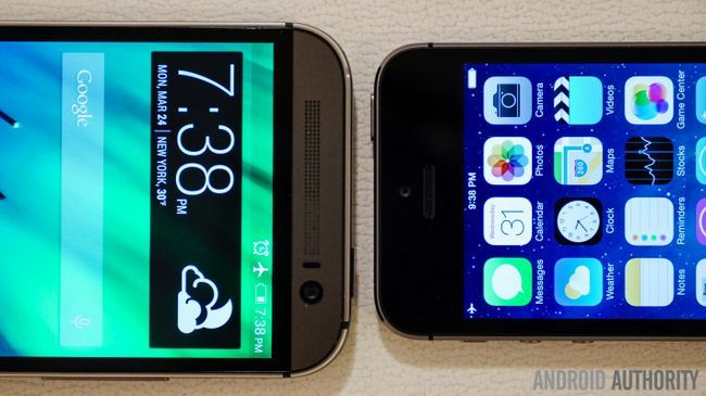 HTC uno m8 vs iphone 5s aa mirada rápida (8 de 15)