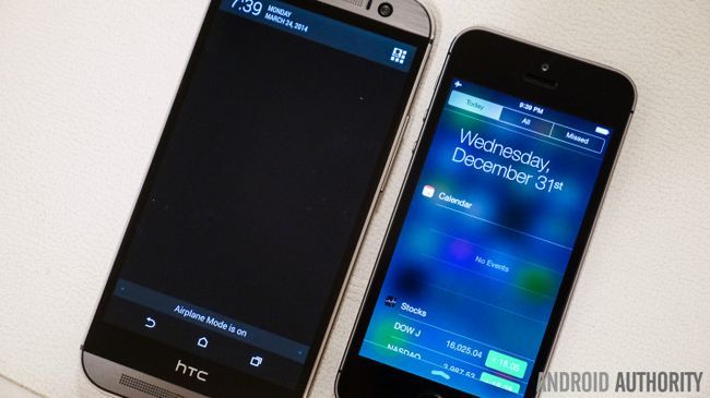 HTC uno m8 vs iphone 5s aa mirada rápida (14 de 15)