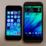 HTC uno m8 vs iphone 5s aa vistazo rápido (2 de 15)