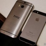 HTC uno m8 vs iphone 5s aa vistazo rápido (5 de 15)