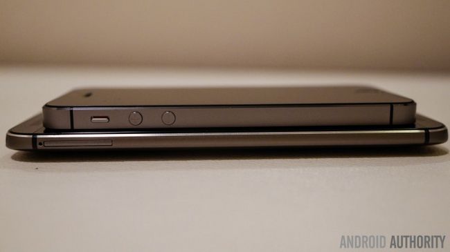 HTC uno m8 vs iphone 5s aa mirada rápida (7 de 15)