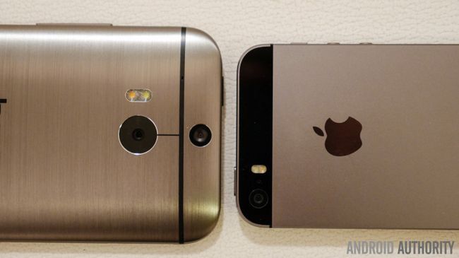 HTC uno m8 vs iphone 5s aa vistazo rápido (9 de 15)