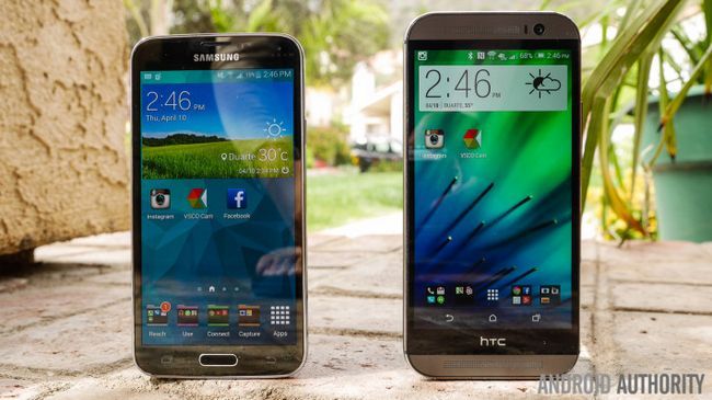 samsung galaxy s5 vs HTC uno aa m8 ​​(14 de 19)