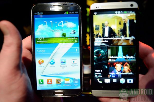 Fotografía - HTC Uno vs Samsung Galaxy Note 2
