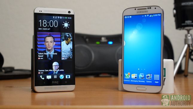 Samsung Galaxy S4 vs htc uno clasificación aa