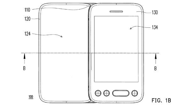 Patente de pantalla HTC dual