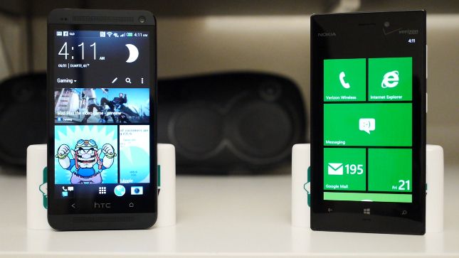 HTC One vs Nokia Lumia 928 bis contó
