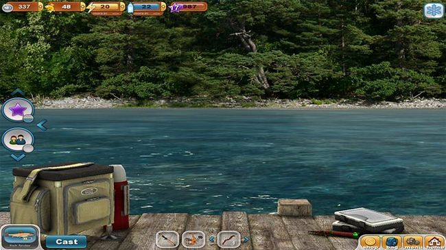 Pesca aplicación indie Paradise 3D