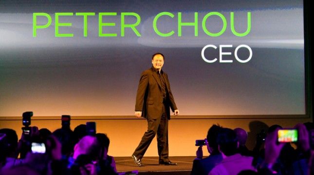 CEO de HTC Peter Chou