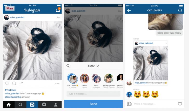 Fotografía - Instagram 7.5 trae mejoras a los mensajes directos, incluyendo la capacidad de compartir fotos de tu Corriente