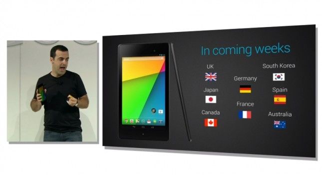 nueva Nexus 7 disponibilidad 2
