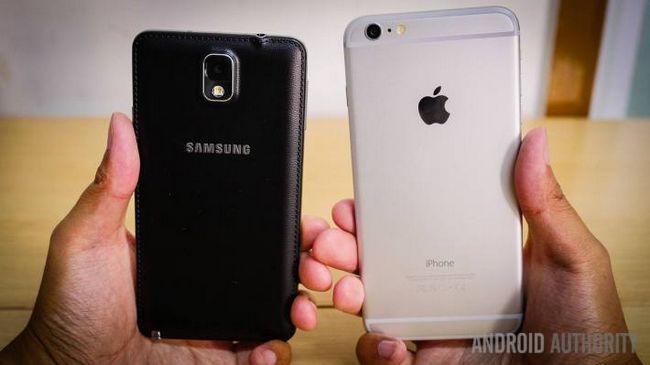 iphone 6 plus vs Samsung Galaxy Note 3 rápida mirada a bis (10 de 20)