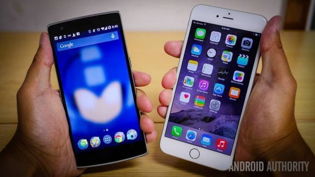iphone 6 plus vs OnePlus de un rápido vistazo a bis (7 de 12)