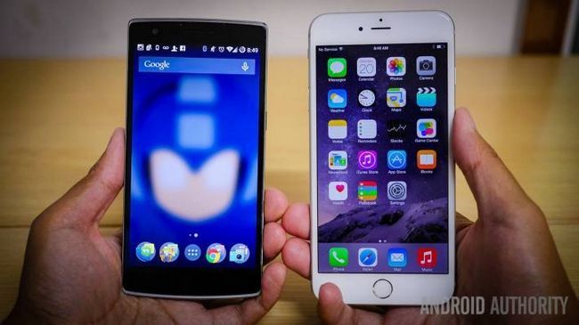 iphone 6 plus vs OnePlus de un rápido vistazo a bis (8 de 12)