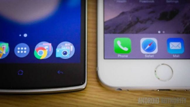 iphone 6 plus vs OnePlus de un rápido vistazo a bis (10 de 12)