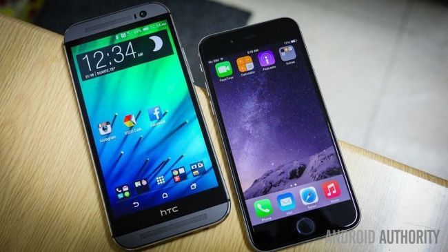 iphone 6 plus vs HTC uno m8 rápido vistazo a bis (1 de 14)