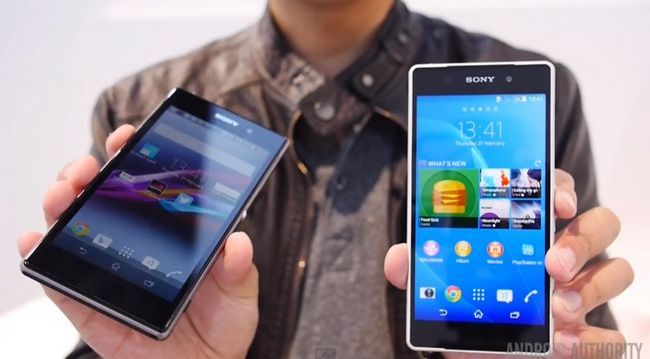 Fotografía - Sony Xperia Z2 vs Xperia Z1: Comparación Display (MWC 2014)