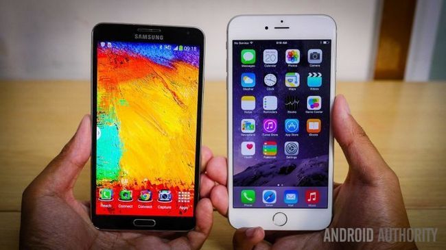 iphone 6 plus vs Samsung Galaxy Note 3 rápida mirada a bis (12 de 20)