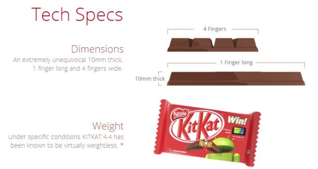 KitKat-tecnología-specs