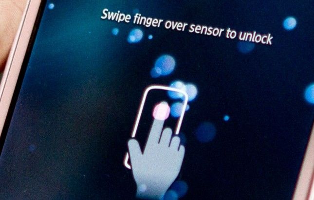 Sensor de huellas dactilares escáner
