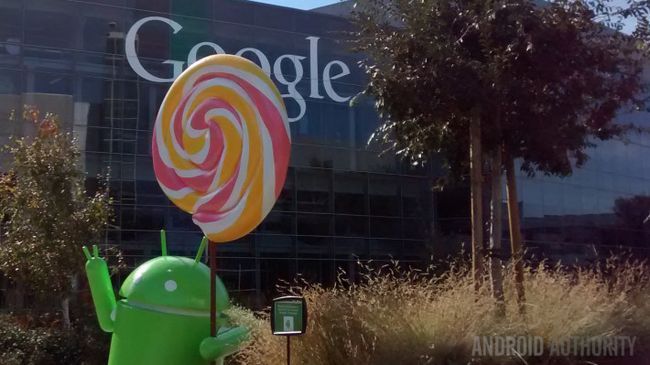 Estatua Lollipop Android Google logo portada