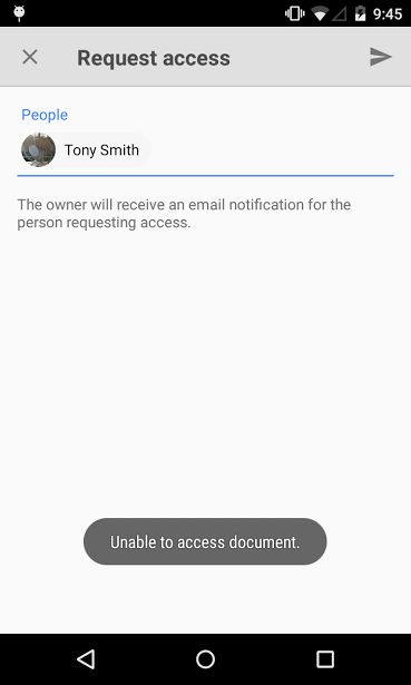 Fotografía - Última actualización de Google Drive aplicación te permite solicitar el acceso a los archivos que no tienen acceso a la