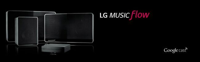 Fotografía - LG anuncia Google-Compatible Cast Altavoces Music Flow inalámbricos