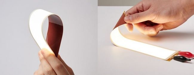 LG-Chem-plástico a base de-verdad-Flexible-OLED-Light-Panel