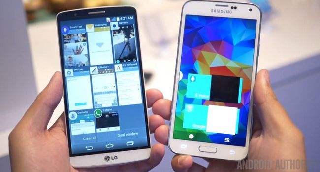 Fotografía - LG G3 vs Samsung Galaxy S5: vistazo rápido