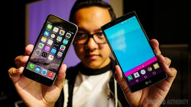 Fotografía - LG G4 vs iPhone 6 - comparación rápida