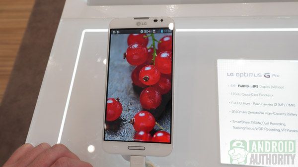 El LG Optimus G es sólo uno de los nuevos teléfonos inteligentes de gama alta equipados con un Snapdragon 600