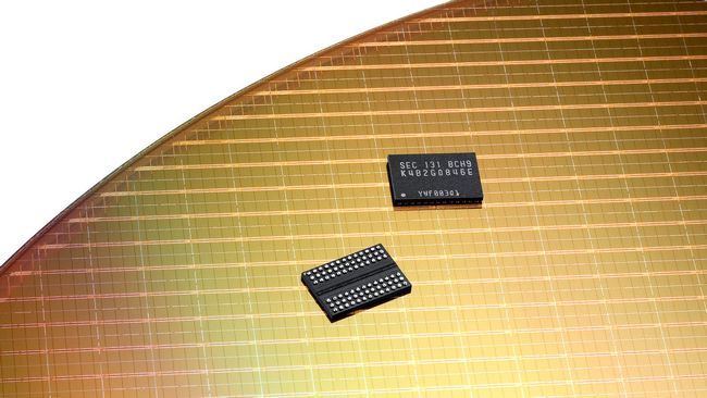 Memoria móvil LPDDR4 DDR4 micras samsung