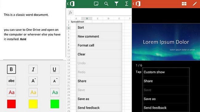 Microsoft Office para Android 3