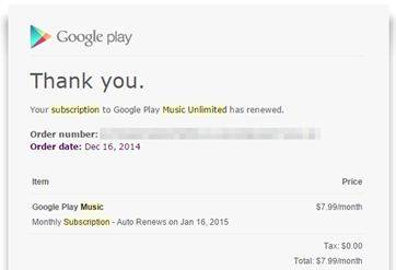 Fotografía - Más evidencia de que Google Play Music Premium pueden cambiar de marca para 'Google Play Music Unlimited'