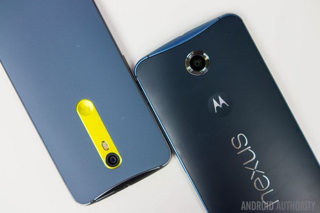 Moto X Pure Edición Vs Nexus 6-7