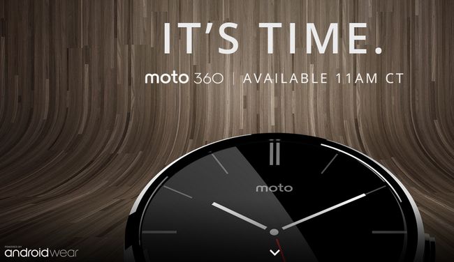 Motorola Moto 360 Es's Time