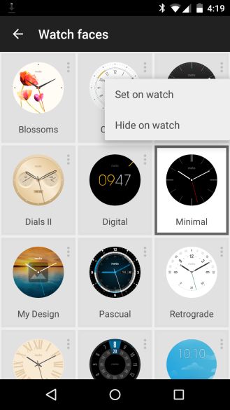Fotografía - Motorola Conectar actualización añade su esfera de personalización de acceso directo a Android Use App