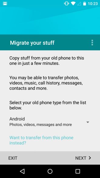 Fotografía - Motorola Migrar aplicación actualizada con la mejora no Smartphone Contacto Transfer, iCloud de dos factores de autenticación textuales, Y Más