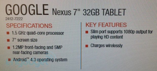 Nueva Nexus 7