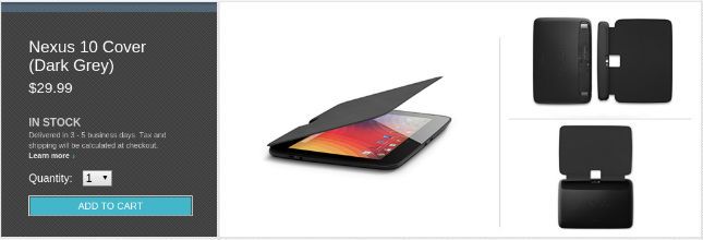 Nexus 10 portadas