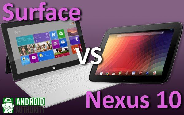 Fotografía - Nexus 10 vs Microsoft Surface: tablet de 10 pulgadas enfrentamiento